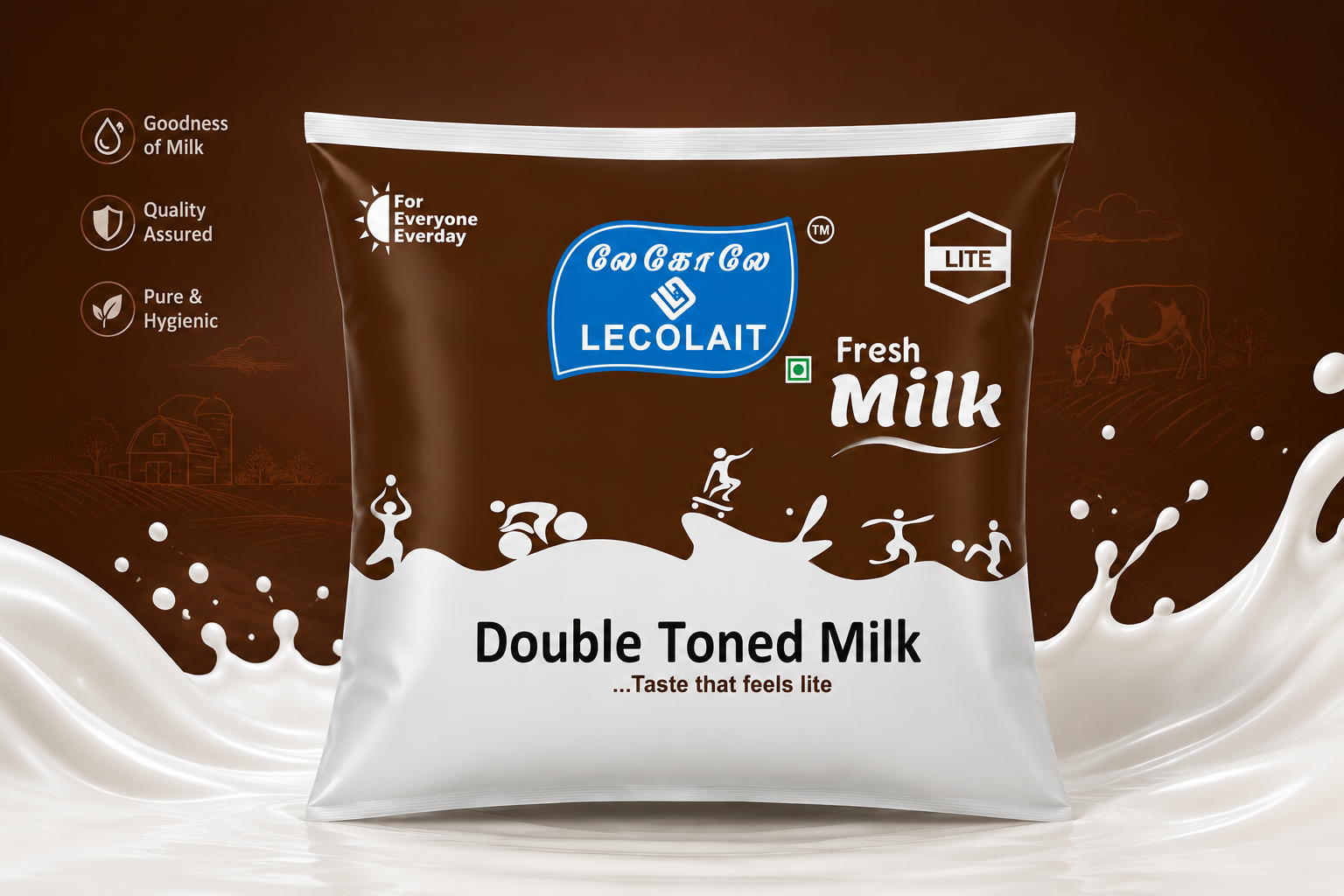 Double Toned Milk